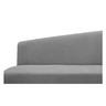 Recamier Valéria 160cm Lado Esquerdo de Quem Senta Sala de Estar Corano Cinza - Incasa Decor - 5