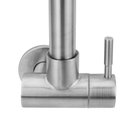 Ver imagem 4 de Torneira Cozinha Parede Inox Escovado C/bica Articulada 360