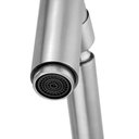 Ver imagem 6 de Torneira Cozinha Parede Inox Escovado C/bica Articulada 360