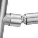 Ver imagem 5 de Torneira Cozinha Parede Inox Escovado C/bica Articulada 360