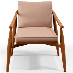 Poltrona Decorativa Sala de Estar com Cintas de Corano Lavínia B04 Linho Rosê - Lyam Decor - 3 Poltrona Decorativa Sala de Estar com Cintas de Corano Lavínia B04 Linho Rosê - Lyam Decor - 3