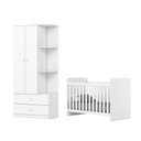 Ver imagem 2 de Quarto de Bebê com Berço e Guarda Roupas Labirinto Henn