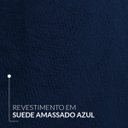 Ver imagem 4 de Sofá Ítalo 2,50m Retrátil e Reclinável Azul