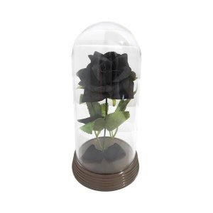 Cúpula Redoma Rosa Preta A Bela E A Fera