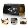 Carregador Indução + Relógio Despertador (preto) - 3