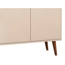 Ver imagem 4 de Buffet Aparador com Adega Retrô Wine 2 Portas Off-White