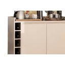 Ver imagem 3 de Buffet Aparador com Adega Retrô Wine 2 Portas Off-White