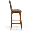 Ver imagem 5 de Kit 2 Banquetas Altas para Cozinha Sala de Jantar Fixa Zoe B04 Linho Bege - Lyam Decor