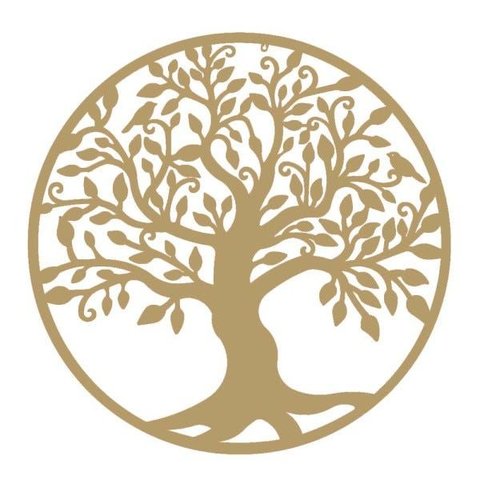 Mandala Mdf 60d° Tam:60x60cm Cod:mld067