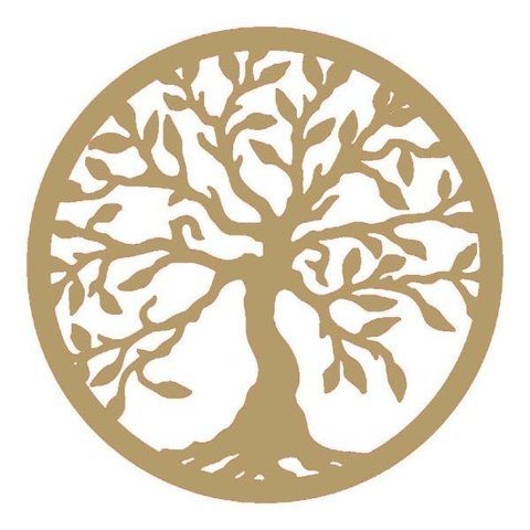 Mandala Mdf 60d° Tam:60x60cm Cod:mdl055