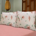 Ver imagem 2 de Jogo de Cama Mendonza King 70% Algodão e 30% Poliéster Malha Rosa