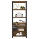 Ver imagem 6 de Módulo para Closet 2 Nichos 183cm x 78,2cm Byte Marrom/Mel/Preto