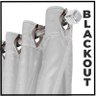Cortina Blecaute para Sala e Quarto Lea 3,70 X 2,30 Branco - 4