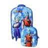 Mochilete 3d Em Alto-relevo Dragon Ball Super + Lancheira - 1