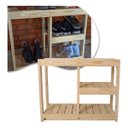 Ver imagem 5 de Sapateira Prateleira de Madeira Maciça com Banco Resistente