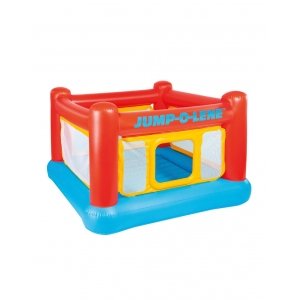 Pula Pula Playhouse Cama Elástica Inflável Luxo Bomba Intex