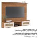 Ver imagem 7 de Painel Suspenso Tv 72 Pol 160 Cm 4671 Cinamomo Off White Arly
