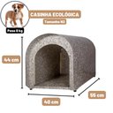 Ver imagem 3 de Casinha Madeira para Cachorro Cães N2 Ecológica Iglu Casa