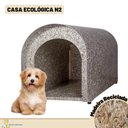Ver imagem 2 de Casinha Madeira para Cachorro Cães N2 Ecológica Iglu Casa
