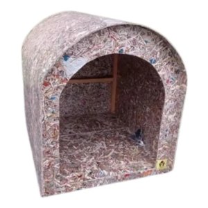 Casinha Madeira para Cachorro Cães N2 Ecológica Iglu Casa