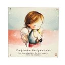 Ver imagem 2 de Quadro Box Decorativo Anjinho Amiguinho em Mdf 20x20