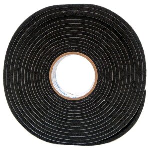 Fita de PVC Autoadesiva Preto 20x4x5cm - Engedom