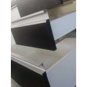 Ver imagem 3 de Gabinete para Pia de Cozinha 1,50m Donatello Dakar e Branco 100% Mdf 15mm