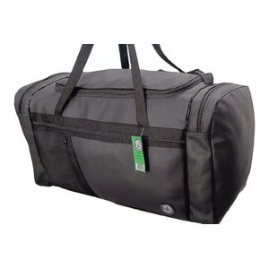 Bolsa Mala Sacola Grande Viagem Couro Sintético Preta Gg