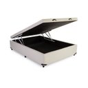 Ver imagem 1 de Cama Box Baú Solteirão Reforçada 108x198 Corino Bege