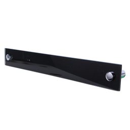 Kit Acessórios para Banheiro 5 Peças de Vidro Reto Preto - 2