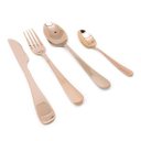 Ver imagem 4 de Faqueiro Cobre Rose Gold 24 Peças Garfo Faca Colher