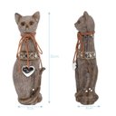 Ver imagem 5 de Escultura Decorativa Gato de Resina 25cm Altura