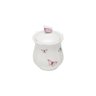 Pote Wolff Borboletas de Porcelana com Tampa Branco 350 ml - 2