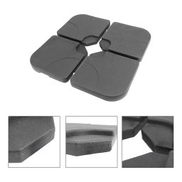 Ombrelone Articulado Guarda Sol de Praia Jardim Lateral 3 Metros Bege Base 60l Rm Decor - 4