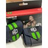 Munhequeira Elástica - Preto com Verde - (Par) Unico - 2