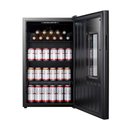 Ver imagem 2 de Visa Cooler Cervejeira Porta Janela Frost Free -6 a 18 ºc 100l Black Glass Ece120 Bierhaus 127v Eos