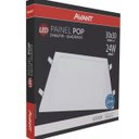 Ver imagem 2 de Painel LED Embutir Quadrado 30x30 24W Branco Bivolt