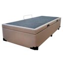 Ver imagem 2 de Cama Box Baú Solteiro Sintético Sereneprime Bege 88x188x44