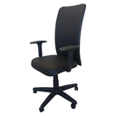 Ver imagem 3 de Cadeira Presidente Executiva Corporativa Reclinável Flange Relax 140kg Estrela Metal Braço