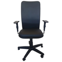 Ver imagem 2 de Cadeira Presidente Executiva Corporativa Reclinável Flange Relax 140kg Estrela Metal Braço