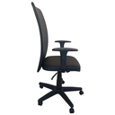 Ver imagem 4 de Cadeira Presidente Executiva Corporativa Reclinável Flange Relax 140kg Estrela Metal Braço