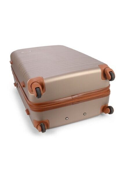 Kit 3 Malas de Viagem Champanhe Luxcel MF10226PK - 7