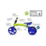 Bike Kids Balance Branca com Amarelo - 2