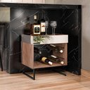 Ver imagem 4 de Kit Adega com Aparador e Prateleira 60cm Boreal Demolição