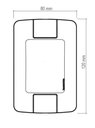 Ver imagem 2 de Conjunto 4x2 com 2 Interruptores Paralelos 6 a 250 V e 1 Tomada 2p+t 20 a 250 V Tramontina Aria Bran