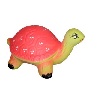 Tartaruga em Cerâmica Decorativa de Casa e Jardim