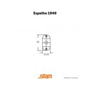 Ver imagem 4 de Fechadura de Porta de Correr Stam Tetra 1940 Inox Escovado