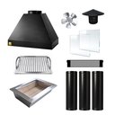 Ver imagem 1 de Kit Churrasqueira Gourmet Econômica 60cm com Grelha Parrilla