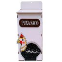Ver imagem 1 de Puxa Saco com Dispenser Decor de Parede - Galinha-d'angola