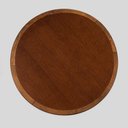 Ver imagem 3 de Mesa de Centro Redonda para Sala Madeira Maciça 54cm Castanho